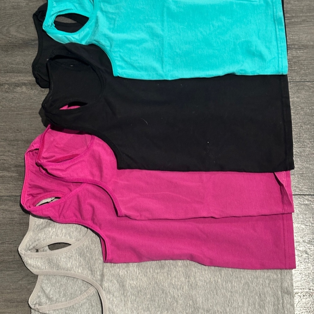 Bundle of 17 Girls tanks and shirts